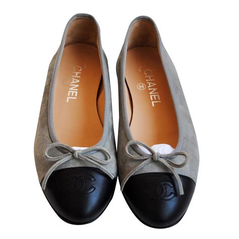 chanel jeans ballerina|Chanel ballerina shoes.